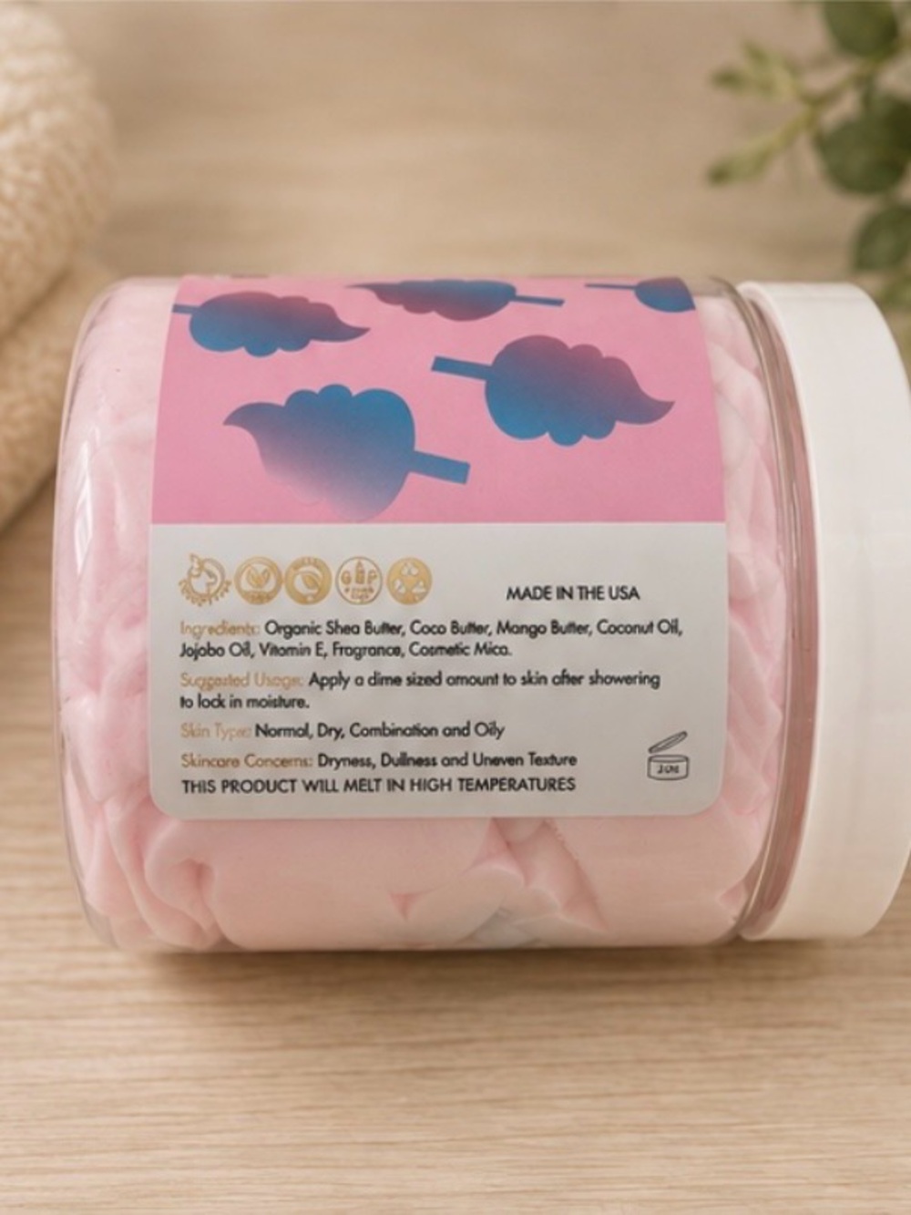 Aminnah (NWT) Cotton Candy Whipped Body Butter and Sugar Polish - Picture 2 of 3